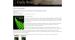 Desktop Screenshot of curly-brace.com